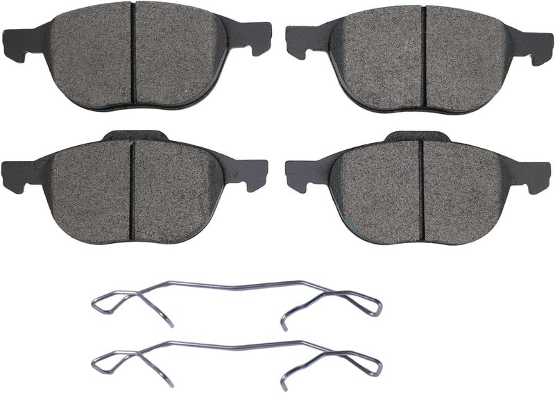 HUSCH D1044 Front Ceramic Brake Pads Kit Fit For Ford C-Max 2013-2018, For Escape 2013-2016, For Mazda 3 2007-2013, For Volvo C30 2008-2009 - Image 2